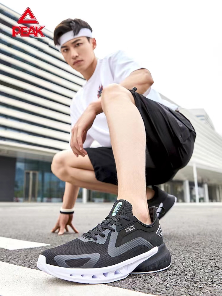 匹克男鞋悦跑9代态极男女跑步鞋