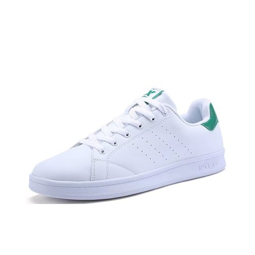 特步板鞋休闲男鞋系带