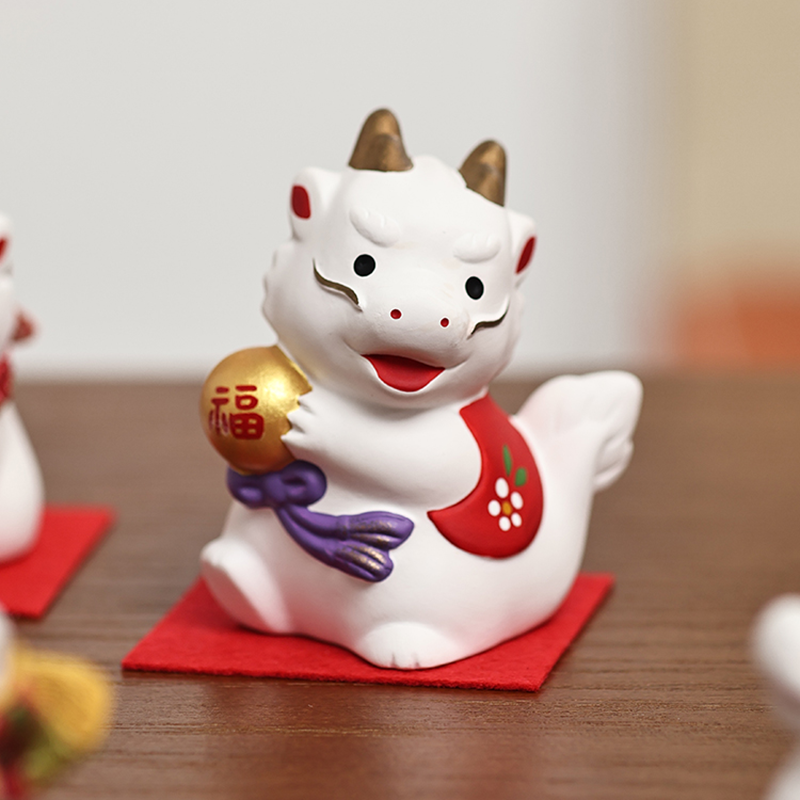 药师窑锦彩铃铛摆件2024限定龙年