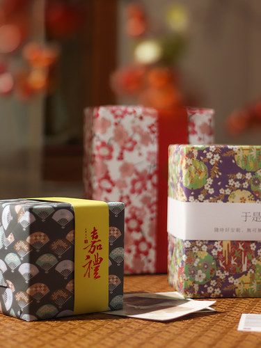 精美和风手工礼品包装