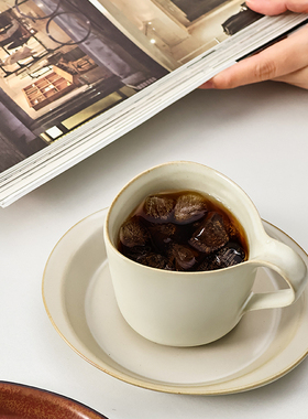 日本进口Ceramic Japan Duetto系列陶瓷马克杯咖啡杯盘子餐盘