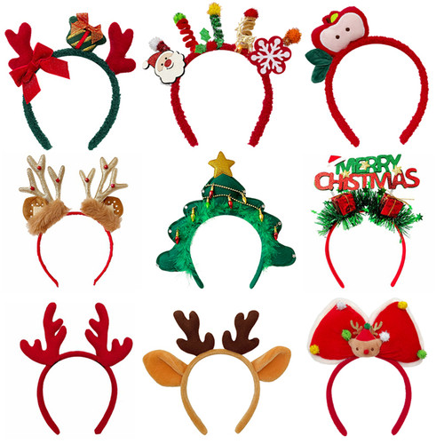 在逃公主圣诞头饰发箍头箍发卡