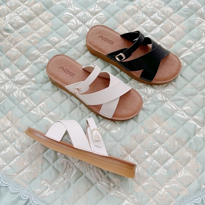 2025夏季新款女外穿一字拖