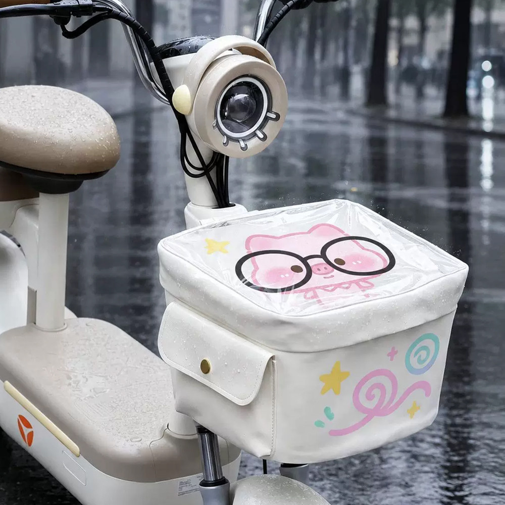 电动车筐防雨防水罩收纳
