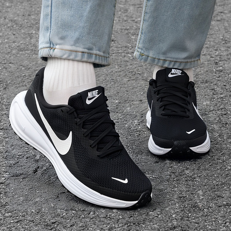 Nike耐克女鞋正品2025新款秋季缓震透气百搭黑色运动跑步鞋HJ8485