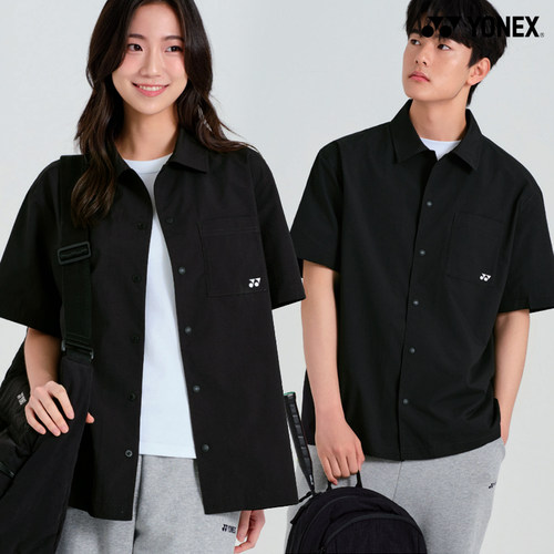2026春夏韩国YONEX尤尼克斯新款羽毛球服男女同款运动衬衫短袖1