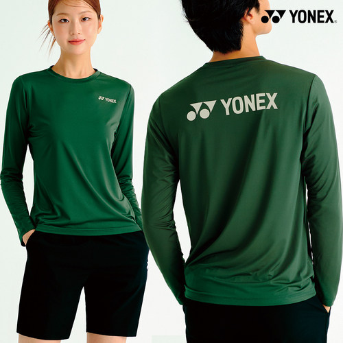 2025秋冬新款YONEX尤尼克斯韩国羽毛球服长袖男女款运动匹克球1