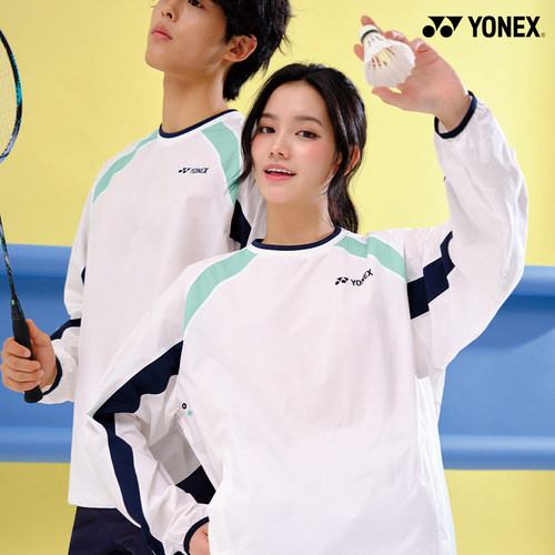 2025秋冬新款YONEX尤尼克斯韩国羽毛球服长袖男女同款运动匹克球1