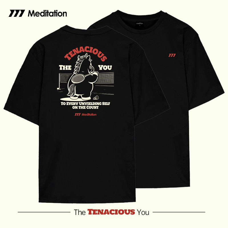 韩国2026春夏meditation新品羽毛球服短袖男女同款运动速干T上衣8,运动/瑜伽/健身/球迷用品,羽毛球上装,淘宝优惠券,粉丝福利购,淘宝优惠卷