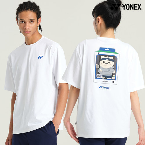2026秋冬韩国YONEX尤尼克斯新款羽毛球服短袖男女同款运动速干T50