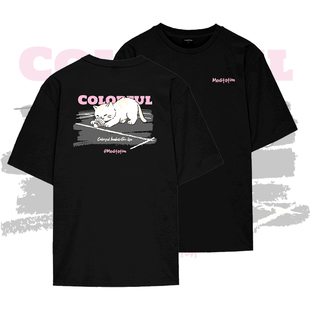 韩国2025秋冬meditation新品羽毛球服短袖男女同款运动速干T恤8