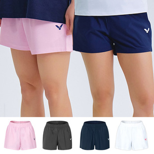 2025秋冬新款VICTOR维克多韩国羽毛球服男女款短裤运动速干下装四