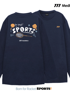 韩国2026春夏meditation新品羽毛球服长袖男女同款运动速干匹克球