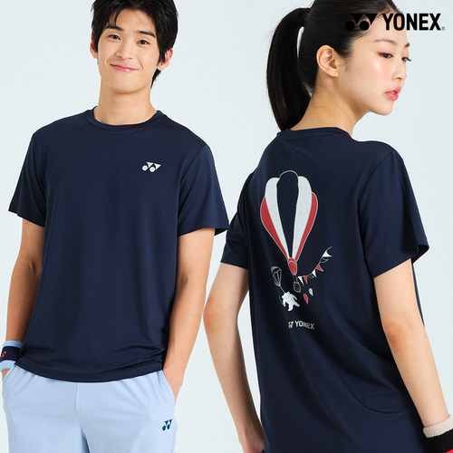 2026春夏韩国YONEX尤尼克斯新款羽毛球服短袖男女同款运动上衣T68