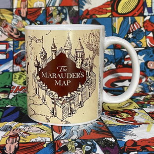 HarryPotter哈利波特活点地图陶瓷杯马克杯水杯咖啡杯子华纳创意