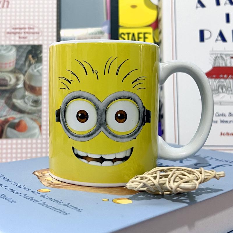 minions神偷奶爸4小黄人卑鄙的我可爱咖啡杯陶瓷杯动漫周边水杯子
