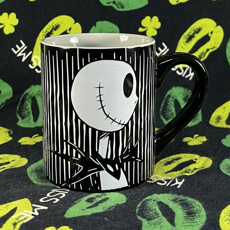 美国进口圣诞夜惊魂南瓜王杰克万圣节陶瓷杯咖啡杯马克杯茶水杯子