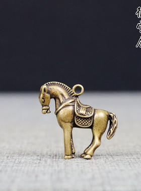 手工金属挂件复古风水小号钥匙扣