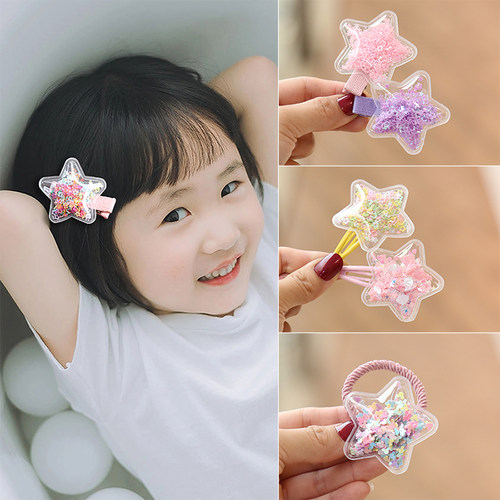 发圈流沙儿童头饰发圈