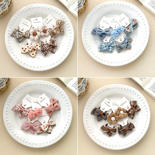 儿童发饰发圈蝴蝶结可爱小女孩宝宝不勒发皮筋百搭公主头绳头饰