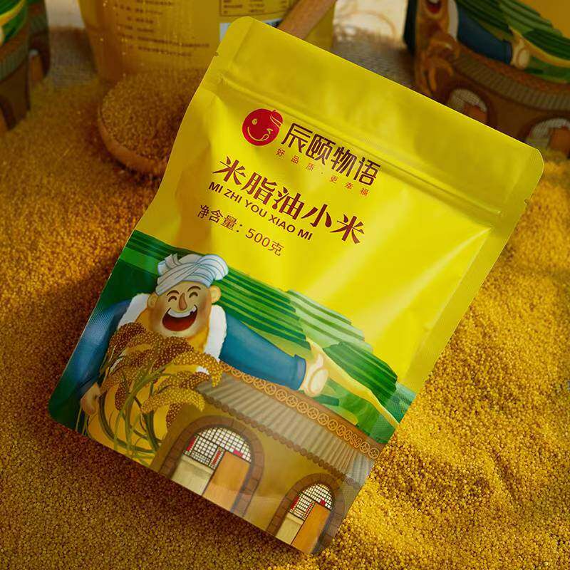 陕北米脂小米辰颐物语小黄米