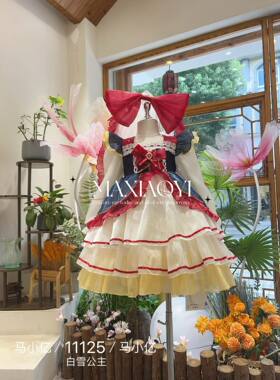 女童洛丽塔公主裙2025春秋新款儿童洋气白雪公主生日礼服连衣裙