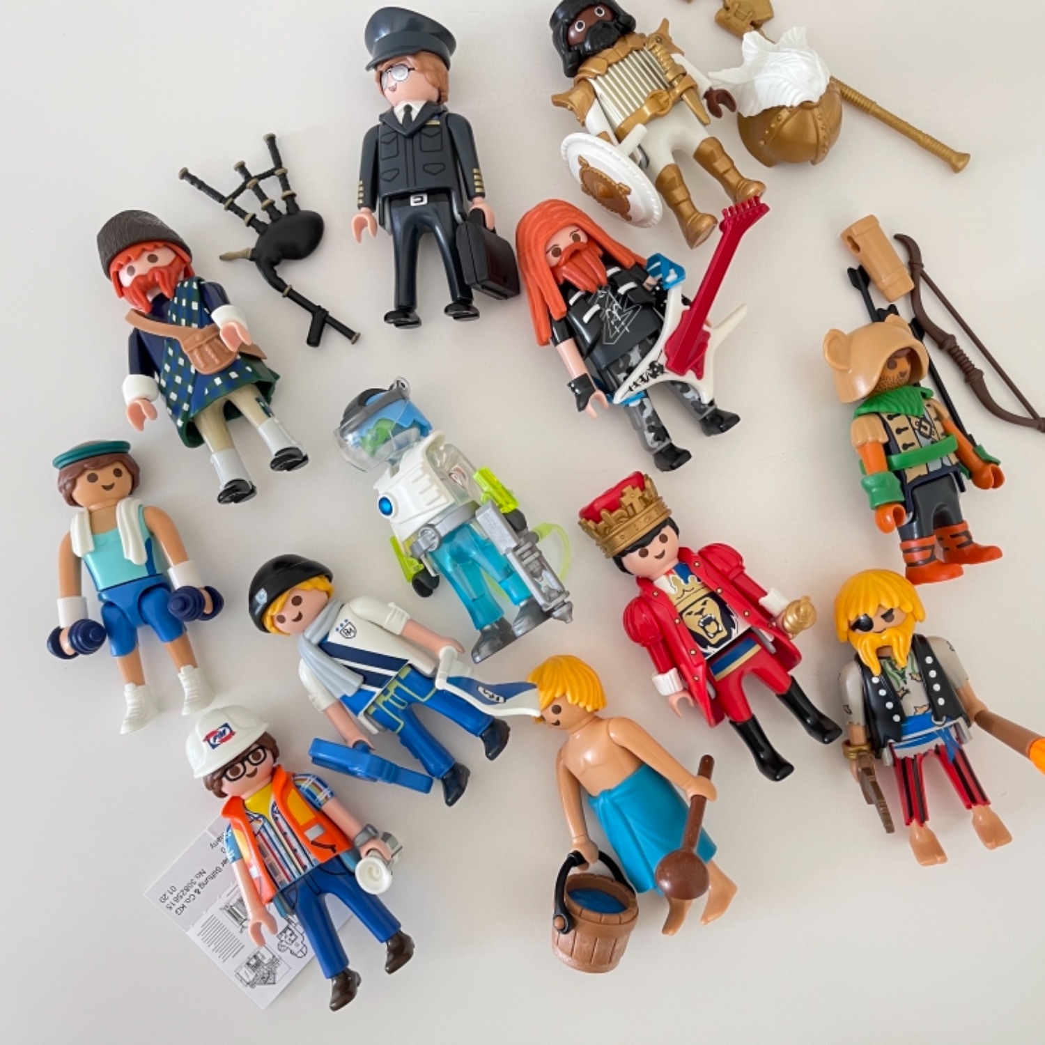 18季男款 德国进口 正品 Playmobil摩比世界人物卡通公仔手办