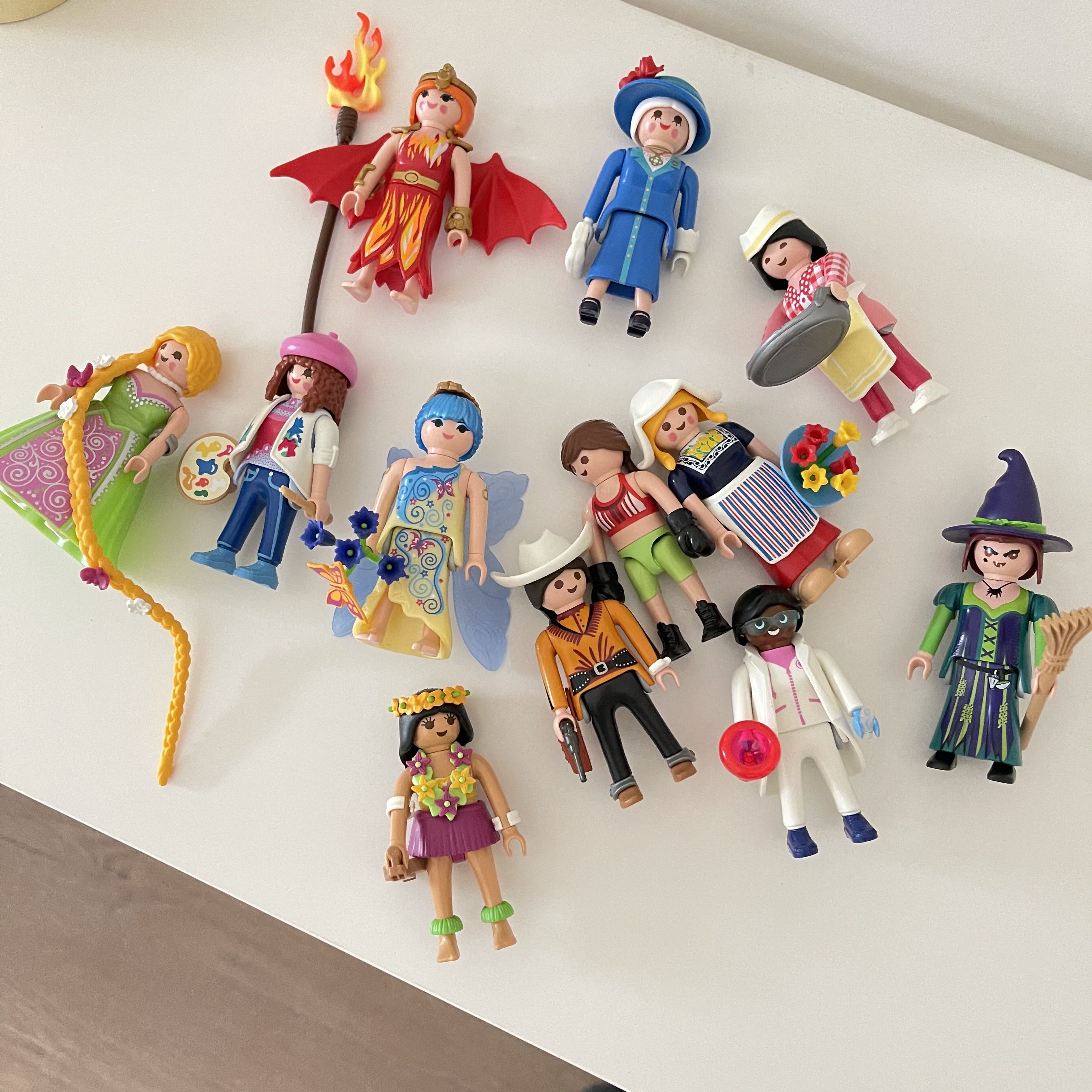 15季女款 德国进口 正品 Playmobil摩比世界人物卡通公仔手办