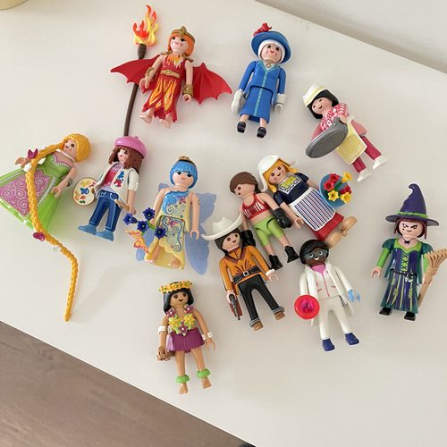 15季女款 德国进口 正品 Playmobil摩比世界人物卡通公仔手办