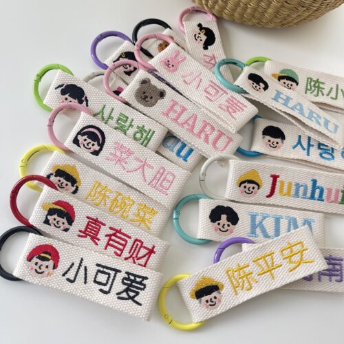新款becheers挂件刺绣