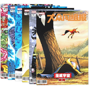 现货 漫画宇宙 终局1-6完结 6册套装 漫威漫画大众网络报漫画周刊版漫威宇宙的泯灭与救赎复仇者联盟平行宇宙同类图书漫威海星创造
