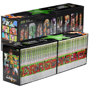 现货【赠收藏卡2020年盒装收藏版】七龙珠漫画书全套全集1-42册完结篇鸟山明书孙悟空卡卡罗特漫画书珍藏版龙珠漫画完整版中少动漫