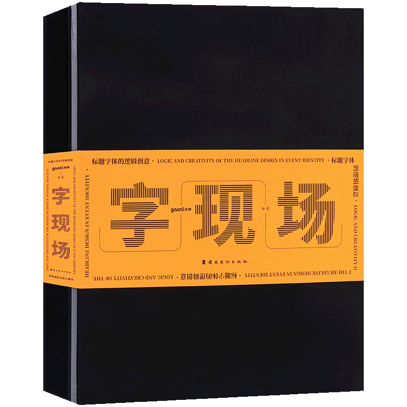 正版 字现场 标题字体的逻辑创意 艺术字体逻辑创意 平面设计参考 字体设计 大师作品解析 思维导图方法论 设计师进阶教程 光体