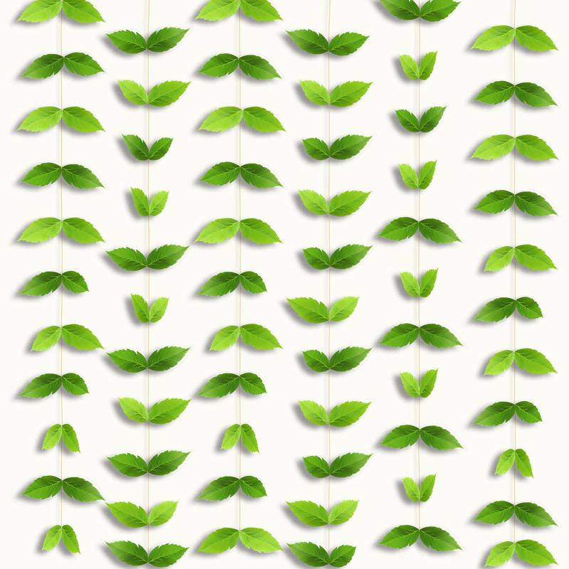 幼儿园春天主题装饰布置挂饰树叶