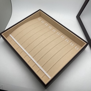 高档珠宝展示首饰盘珠宝托盘戒指项链玉器手镯收藏收纳看货展示盘