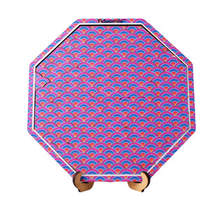 90片炫彩涟漪拼图，超高难度，形状等级 10，不规则木质益智玩具