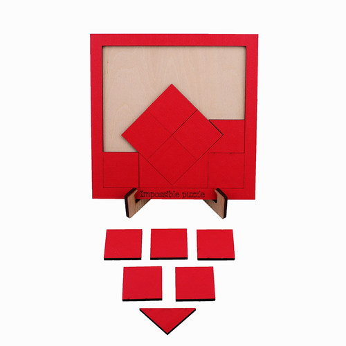 《Impossible》十级难度地狱级烧脑方块拼图puzzle益智玩具桌游戏