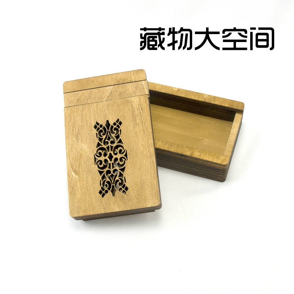 木手工益智解锁斯芬克斯机关盒