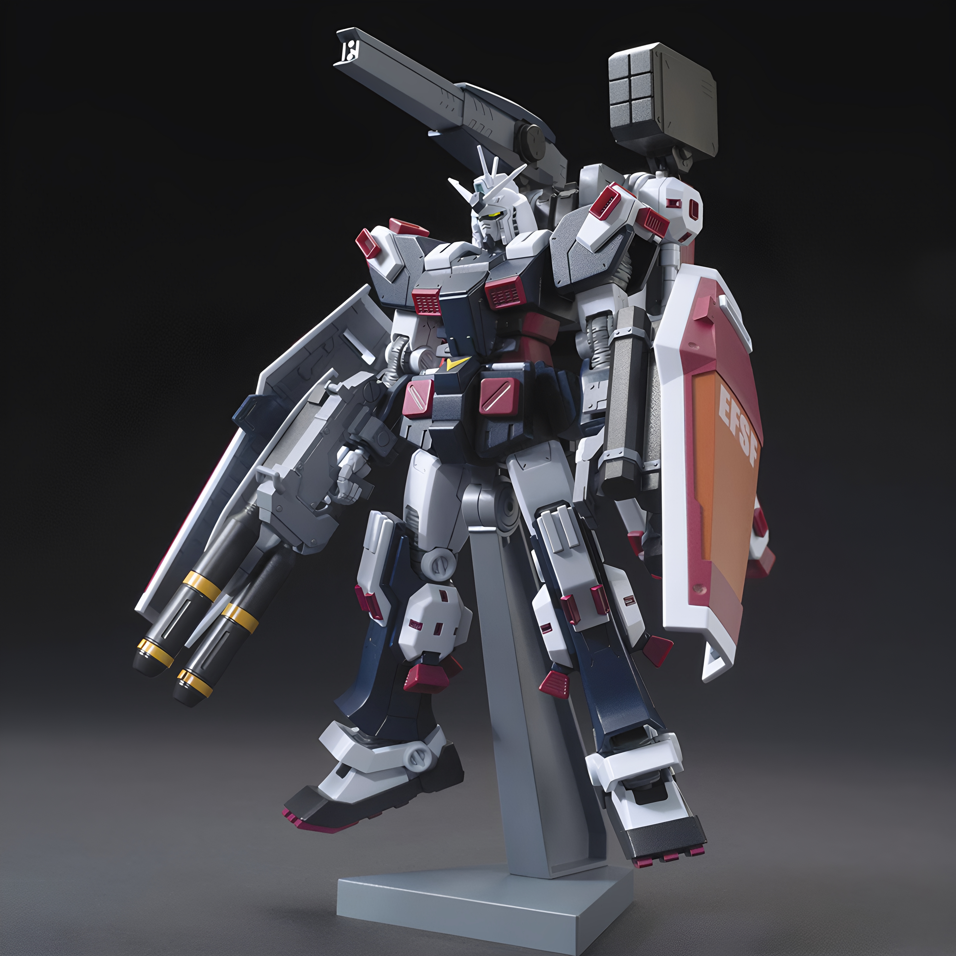 有货 正版 万代  HG 1/144  全装甲高达 雷霆宙域 Ver. 拼装模型图片