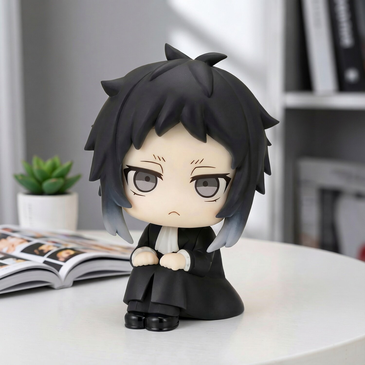 有货 MegaHouse 文豪野犬 look up 芥川龙之介 Q版坐姿手办