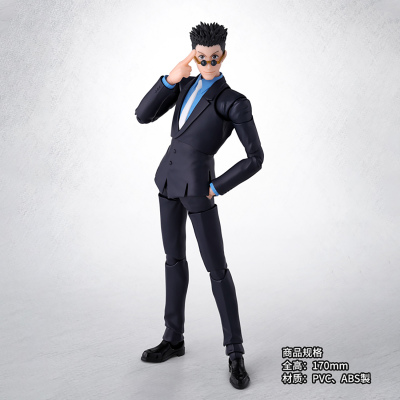 有货 万代 S.H.Figuarts 全职猎人 雷欧力 可动成品手办