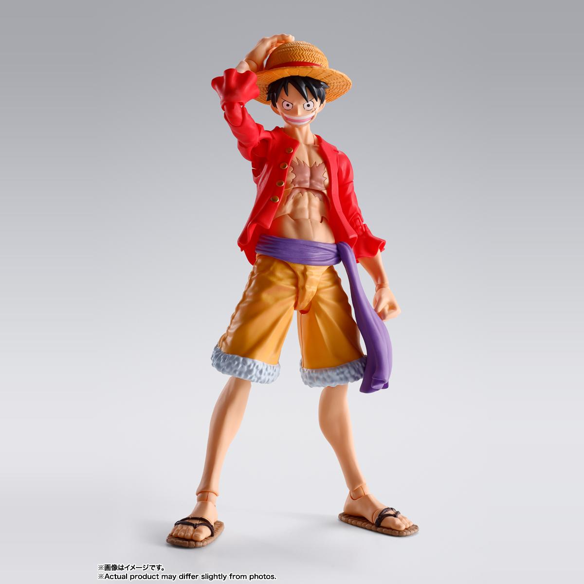 有货 万代S.H.Figuarts 海贼王航海 蒙奇D路飞 鬼岛讨伐 可动手办