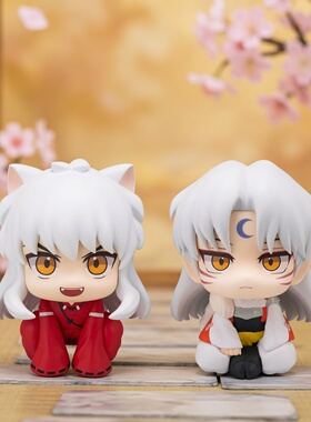 有货 MegaHouse 犬夜叉 look up 犬夜叉&杀生丸 Q版手办套装