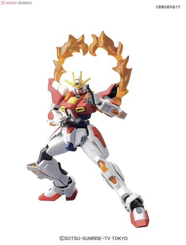 有货 正版万代 HGBF 1/144  创制 炎燃 燃焰 燃烧高达 拼装模型