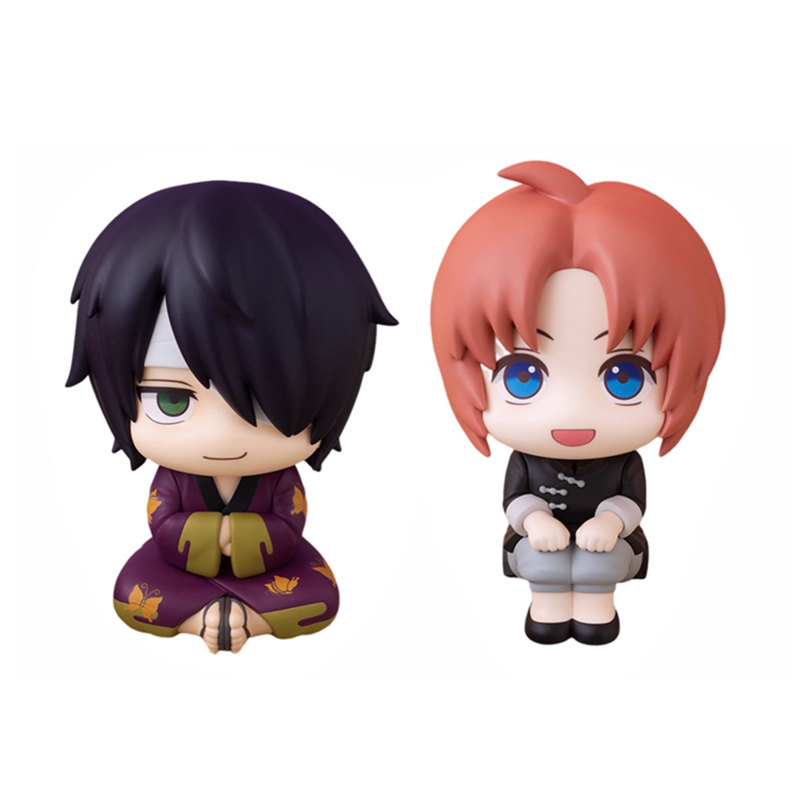 有货 MegaHouse 银魂 lookup 高杉晋助&神威 Q版手办套装附赠坐垫