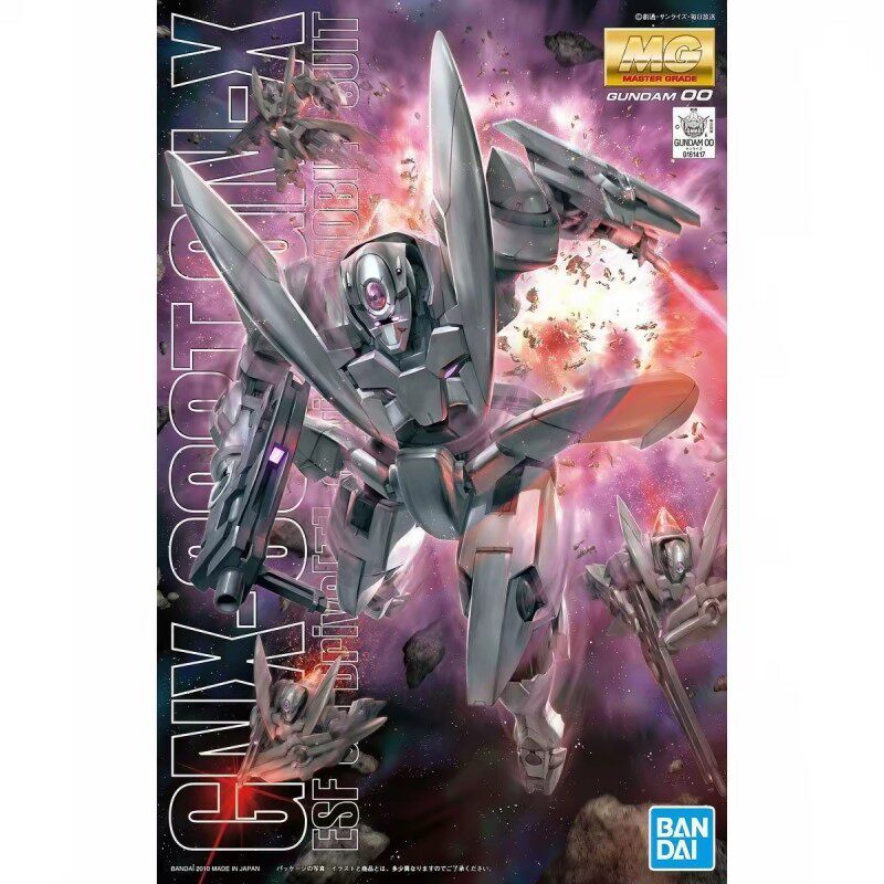 万代 正品 MG 1/100 Gundam 00 GN-X 高达系列  拼装模型图片