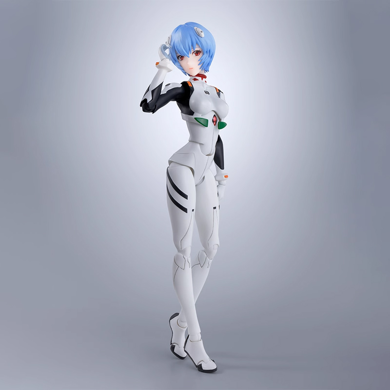 有货 万代 SHF 新世纪福音战士EVA 新剧场版 绫波丽 可动成品手办