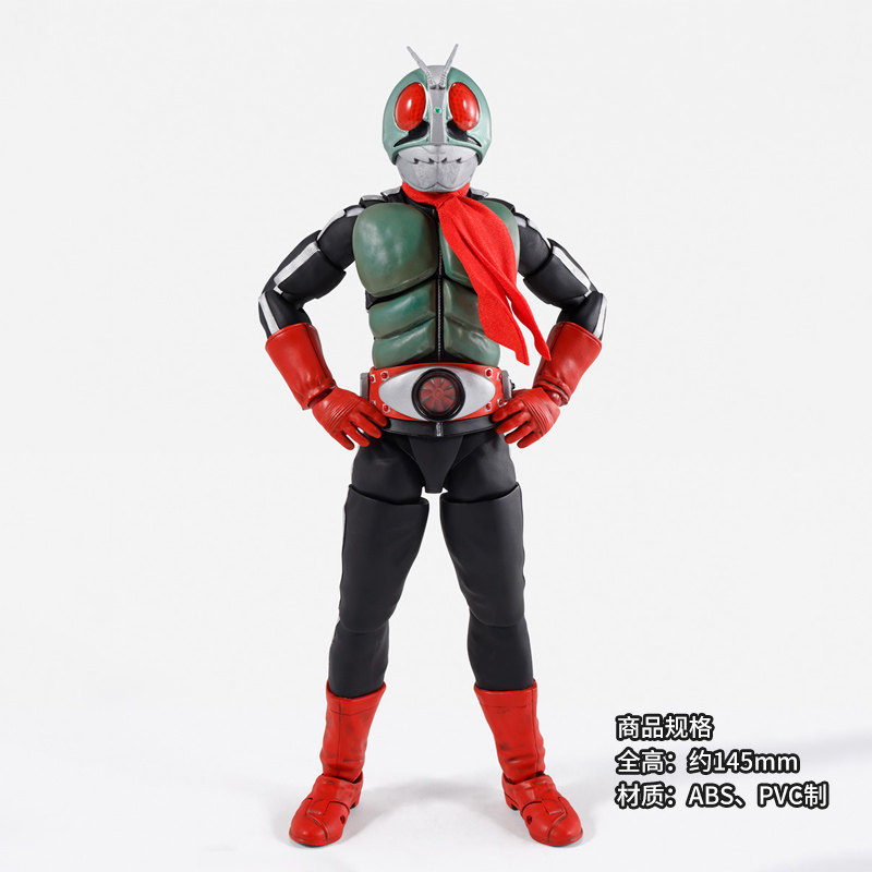有货 万代 SHF 真骨雕 假面骑士新2号 光荣的昭和骑士 可动手办图片
