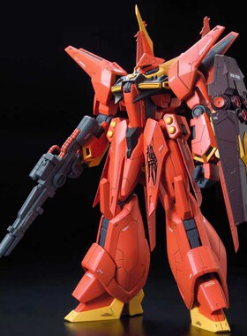 万代 RE 1/100 BAWOO AMX-107 红色龙飞 巴乌 拼装模型