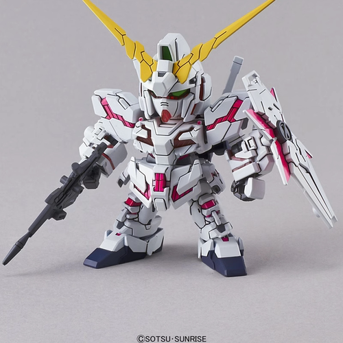 有货 正品万代 SD BB战士 EX005 独角兽 毁灭模式 拼装模型